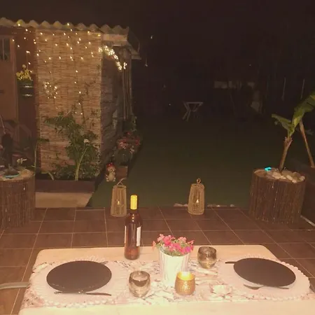 Glossy Messinian Escape - Cozy Yard *